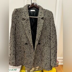 Anine Bing herringbone blazer